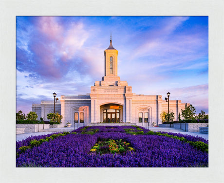Moses Lake Temple - Summer Flowers