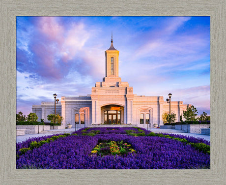 Moses Lake Temple - Summer Flowers