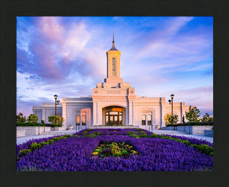 Moses Lake Temple - Summer Flowers