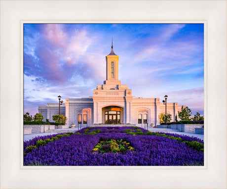 Moses Lake Temple - Summer Flowers