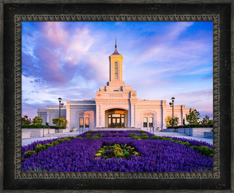 Moses Lake Temple - Summer Flowers