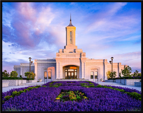 Moses Lake Temple - Summer Flowers