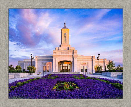 Moses Lake Temple - Summer Flowers