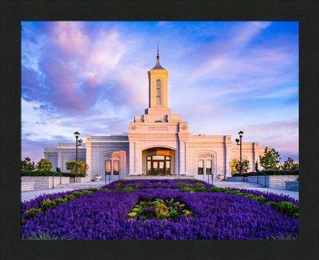 Moses Lake Temple - Summer Flowers