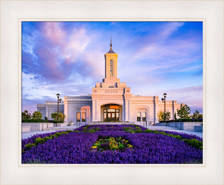 Moses Lake Temple - Summer Flowers