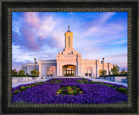 Moses Lake Temple - Summer Flowers