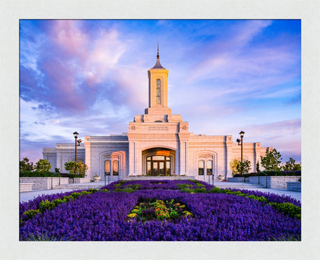 Moses Lake Temple - Summer Flowers