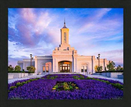 Moses Lake Temple - Summer Flowers