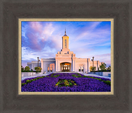 Moses Lake Temple - Summer Flowers
