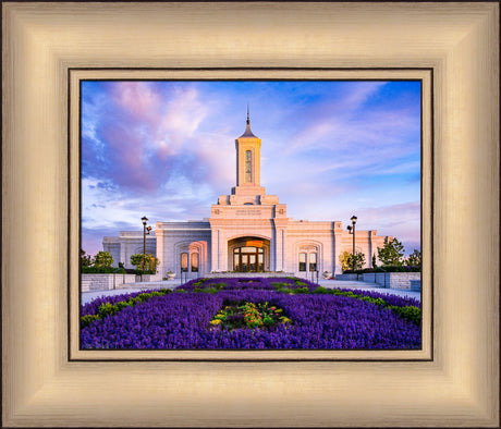 Moses Lake Temple - Summer Flowers