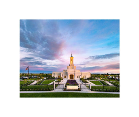 Moses Lake Temple - Garden Path