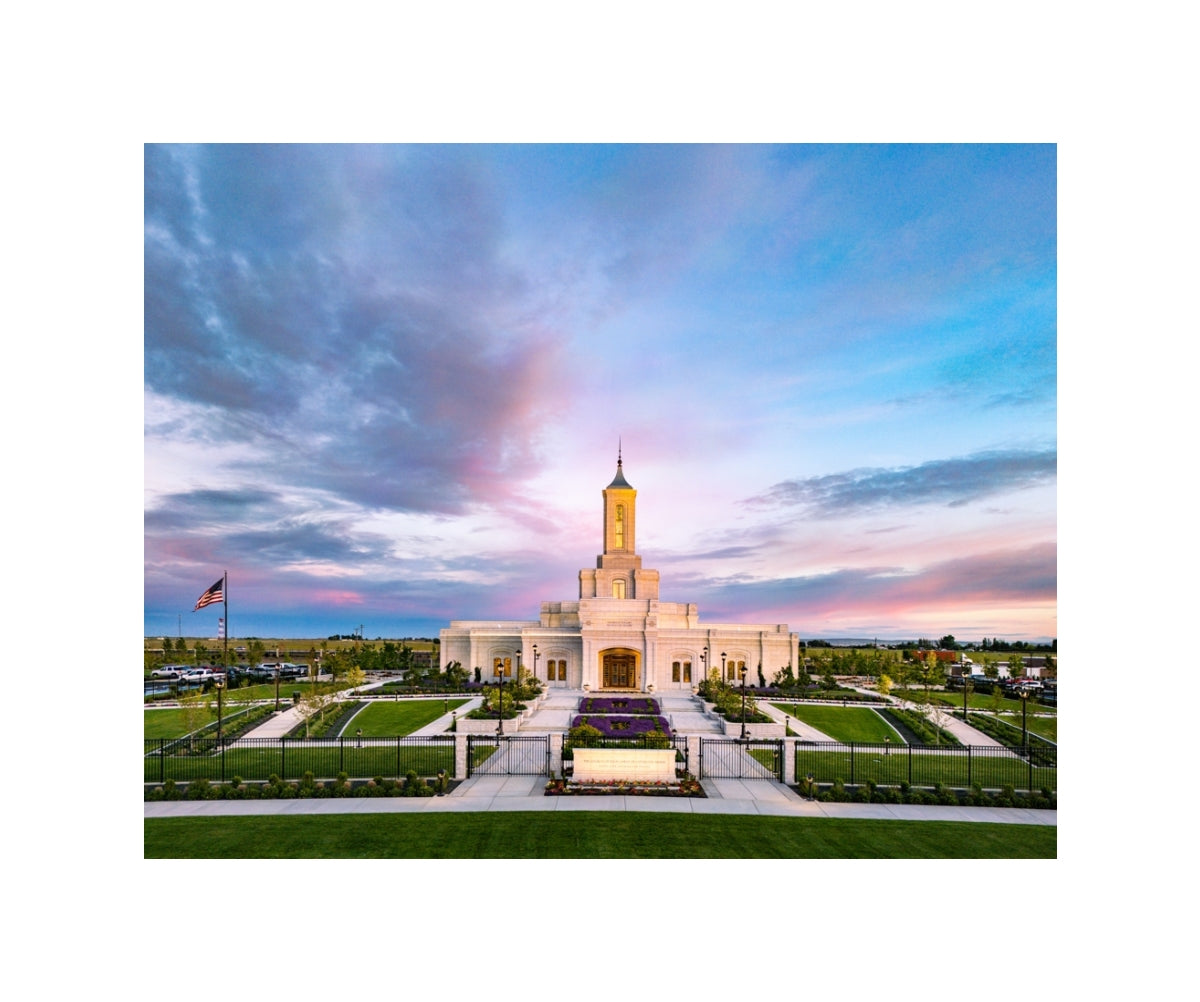 Moses Lake Temple - Garden Path
