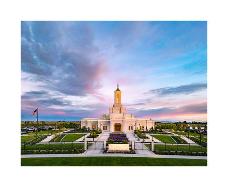 Moses Lake Temple - Garden Path