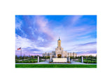Moses Lake Temple - Purple Sky