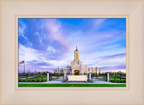 Moses Lake Temple - Purple Sky