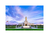 Moses Lake Temple - Purple Sky