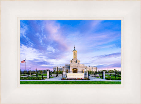 Moses Lake Temple - Purple Sky