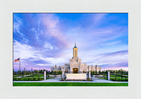 Moses Lake Temple - Purple Sky