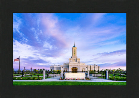 Moses Lake Temple - Purple Sky