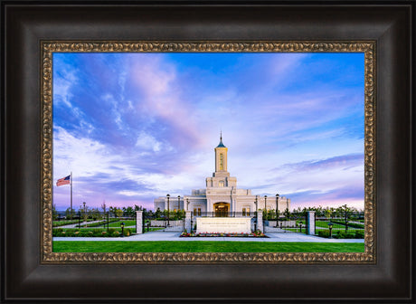 Moses Lake Temple - Purple Sky