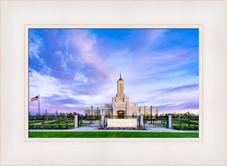 Moses Lake Temple - Purple Sky