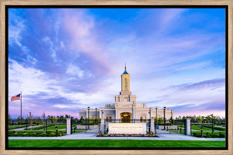 Moses Lake Temple - Purple Sky