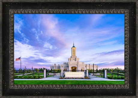 Moses Lake Temple - Purple Sky