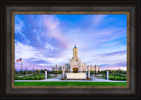 Moses Lake Temple - Purple Sky