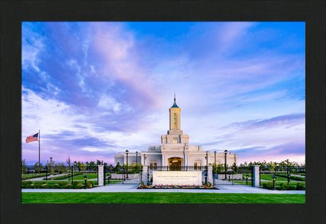 Moses Lake Temple - Purple Sky