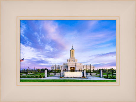 Moses Lake Temple - Purple Sky
