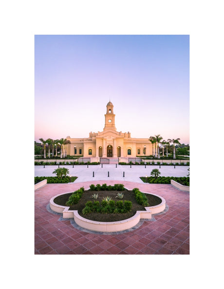 McAllen Texas Temple - Sunset