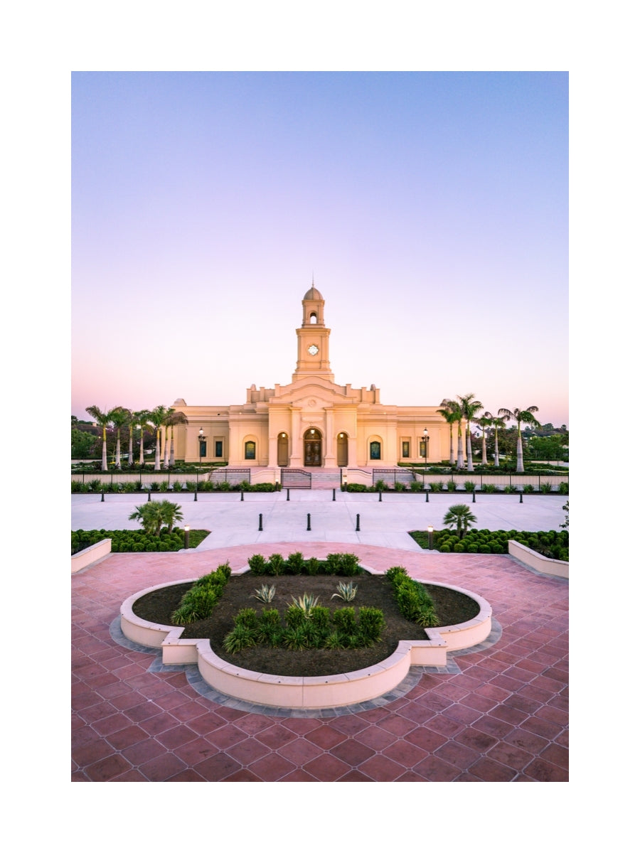 McAllen Texas Temple - Sunset