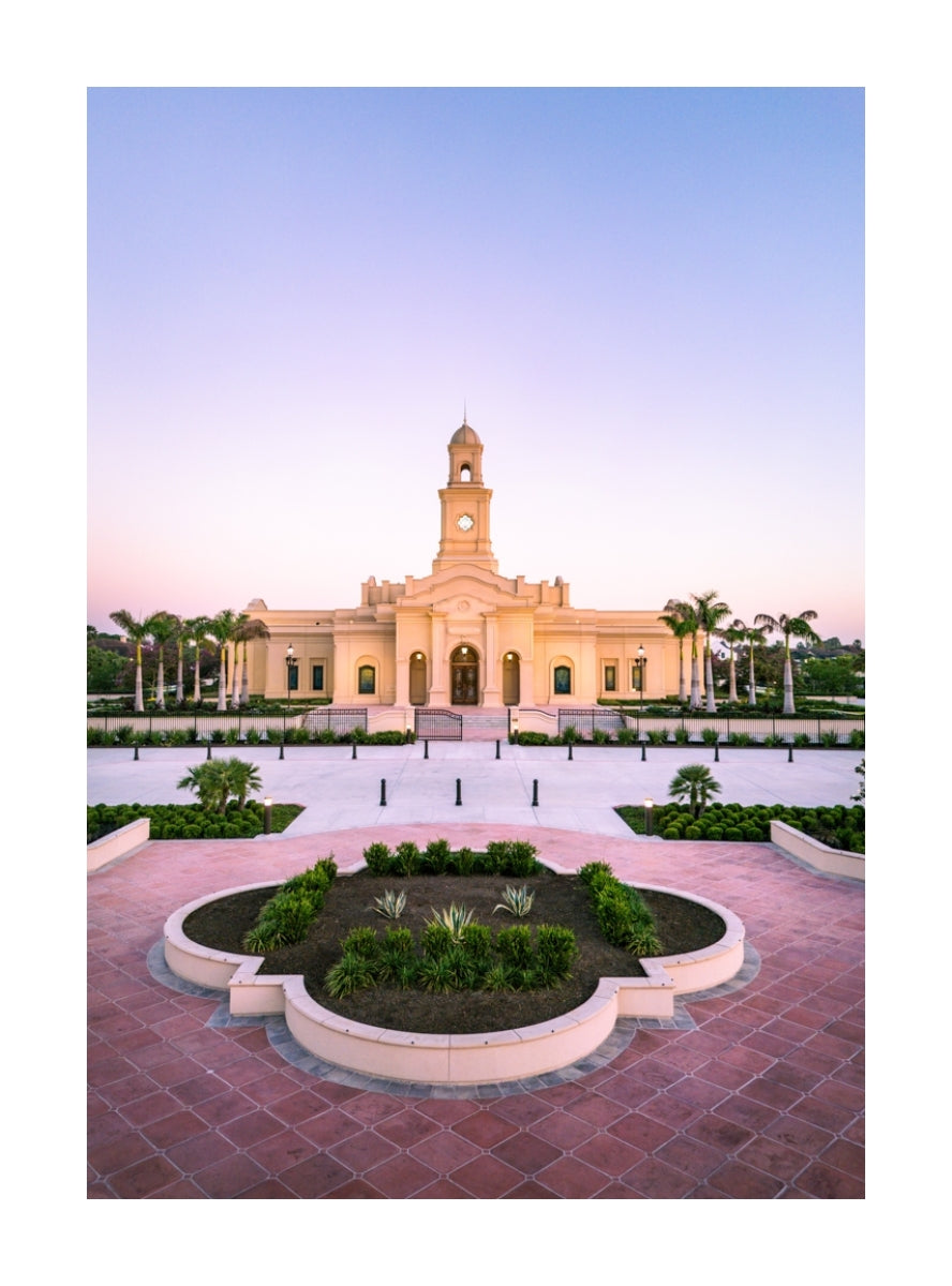 McAllen Texas Temple - Sunset