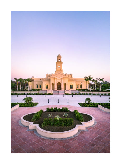 McAllen Texas Temple - Sunset