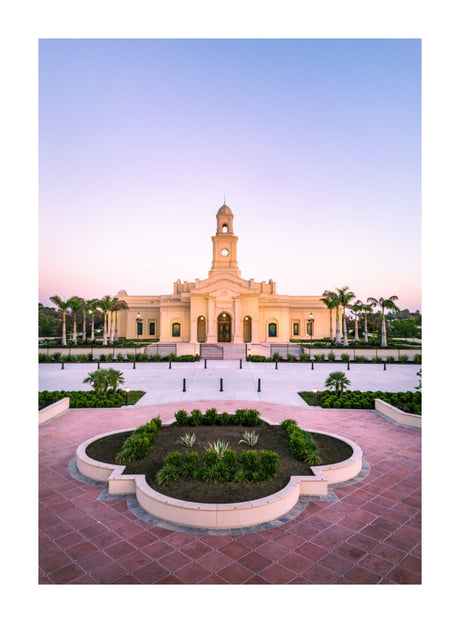 McAllen Texas Temple - Sunset