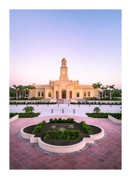 McAllen Texas Temple - Sunset