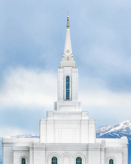 Orem Temple - Ascend - 8x10 giclee paper print