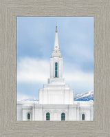 Orem Temple - Ascend - framed giclee canvas