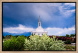 Orem Utah Temple  - Sanctuary - framed giclee canvas