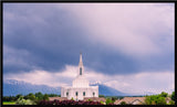 Orem Temple - Blessings - framed giclee canvas