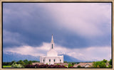 Orem Temple - Blessings - framed giclee canvas