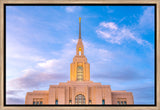 Red Cliffs Utah Temple - Pink Sky