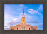 Red Cliffs Utah Temple - Pink Sky