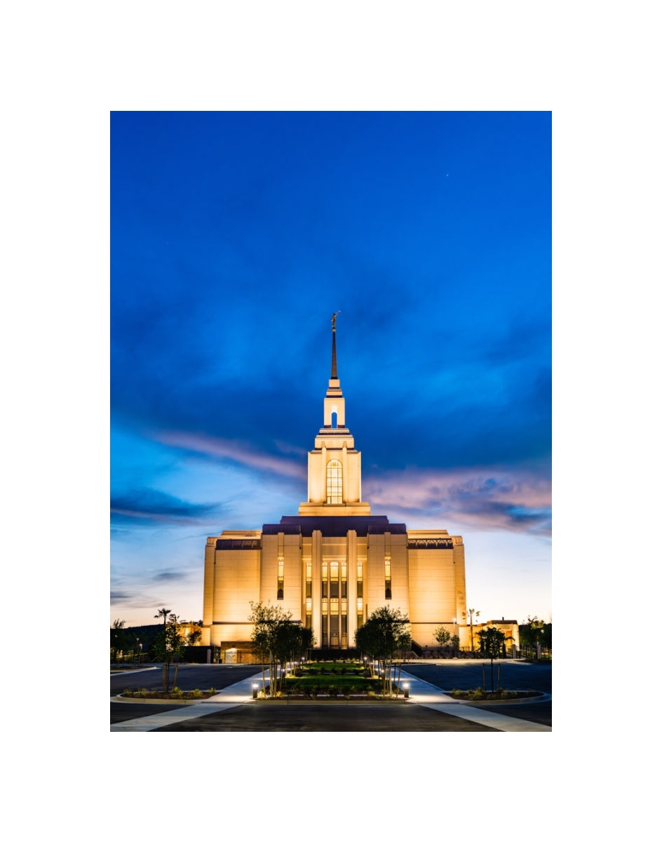 Red Cliffs Utah Temple - Evening Shadows
