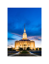 Red Cliffs Utah Temple - Evening Shadows