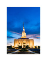Red Cliffs Utah Temple - Evening Shadows