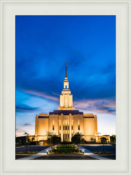 Red Cliffs Utah Temple - Evening Shadows