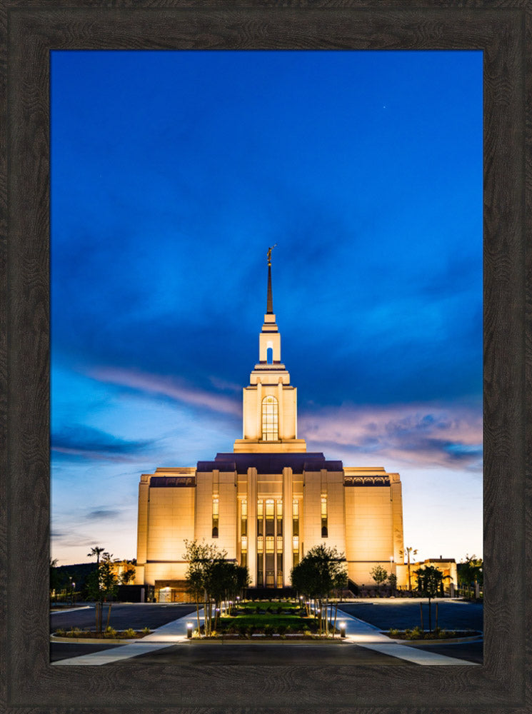 Red Cliffs Utah Temple - Evening Shadows