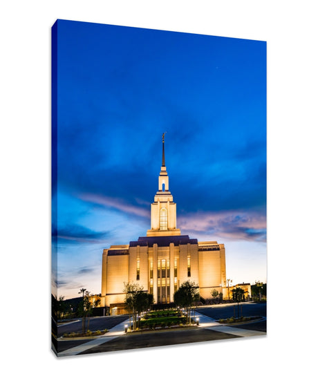 Red Cliffs Utah Temple - Evening Shadows