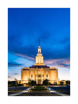 Red Cliffs Utah Temple - Evening Shadows